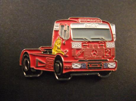Mercedes truck rally vrachtwagen diverse sponsors